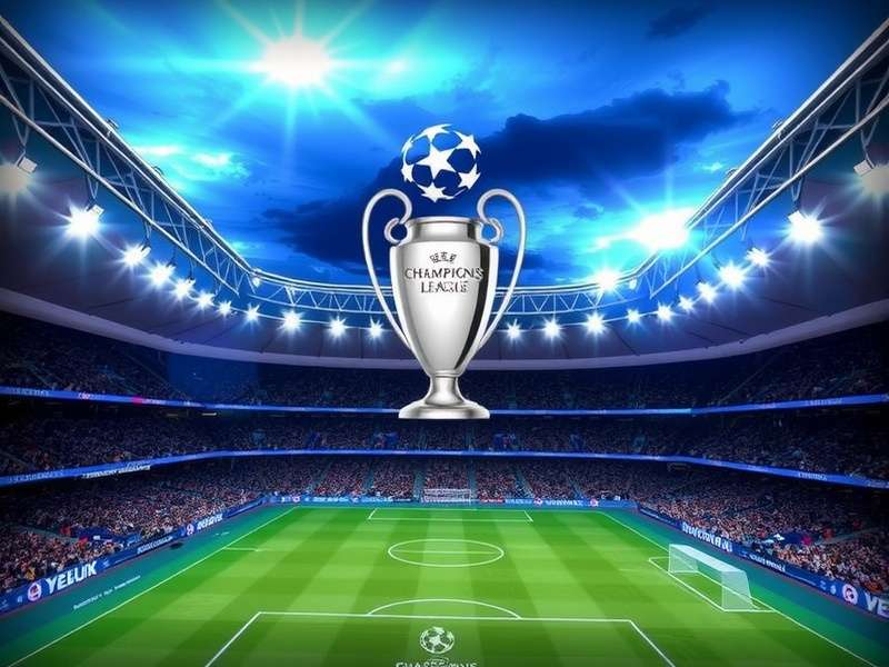 Champions League tactical interface showing formation options