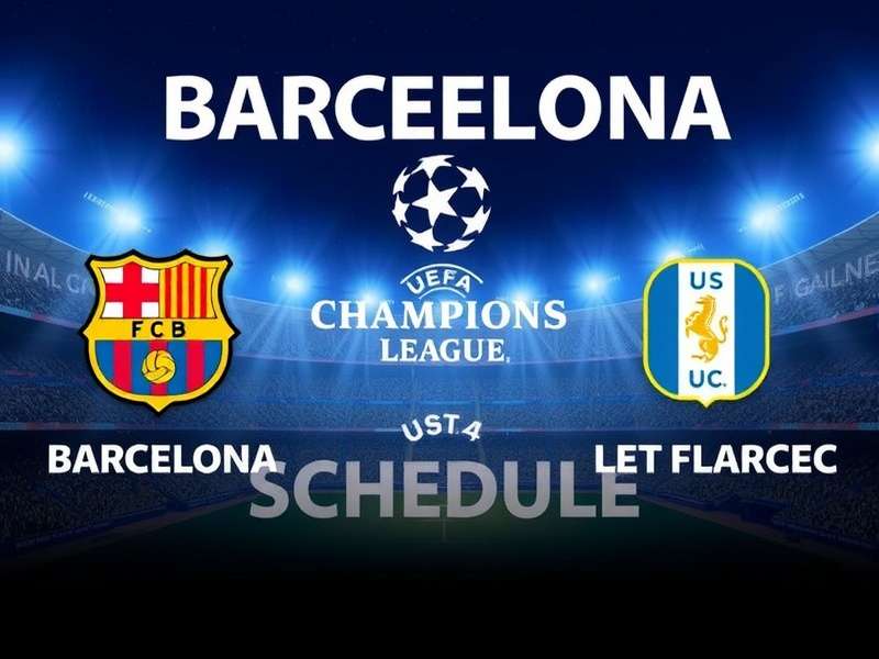 FC Barcelona Champions League match at Camp Nou Stadium