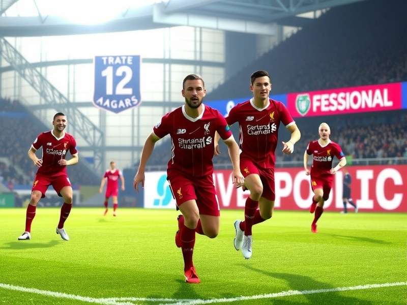 Liverpool players celebrating the 2005 UEFA Champions League win in Istanbul