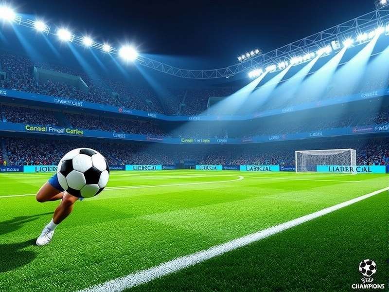 UEFA Champions League trophy held by winning captain