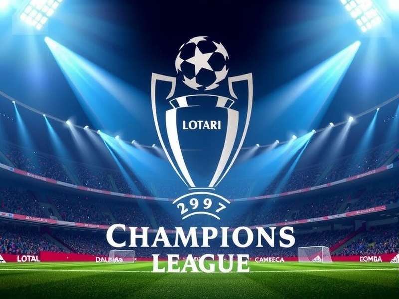 Dynamic action from a Champions League match today showing a player shooting