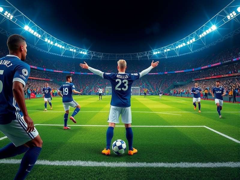 The UEFA Champions League trophy held aloft by winning captains in a glittering ceremony