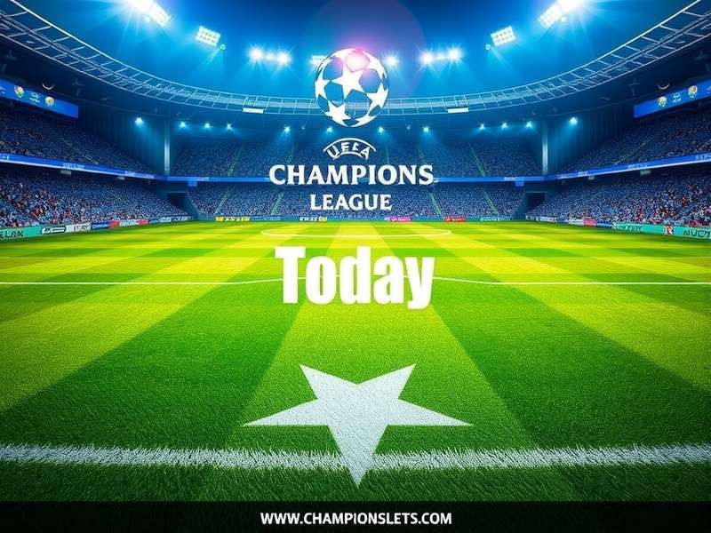 UEFA Champions League trophy and match atmosphere – Uefa Champions League Today