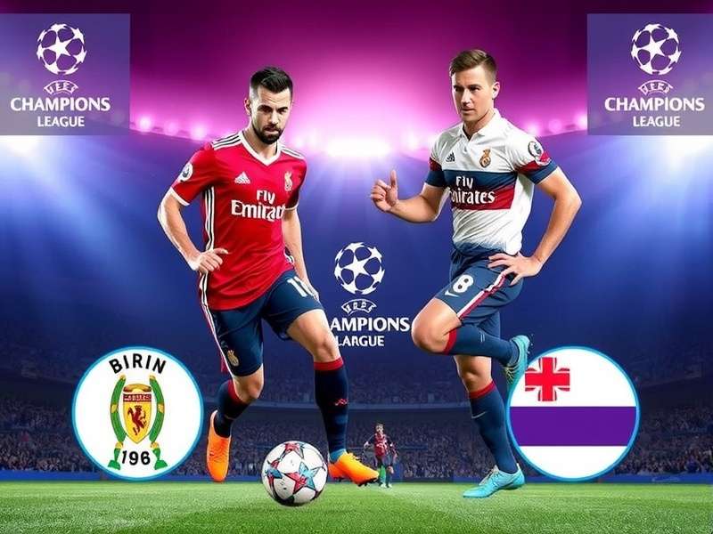 Champions League – Official match ball and stadium atmosphere